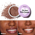 Oil-Absorbing Matte Setting Powder for Long-Lasting Makeup