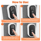 Wireless Air Compression Calf Massager for Leg Pain Relief