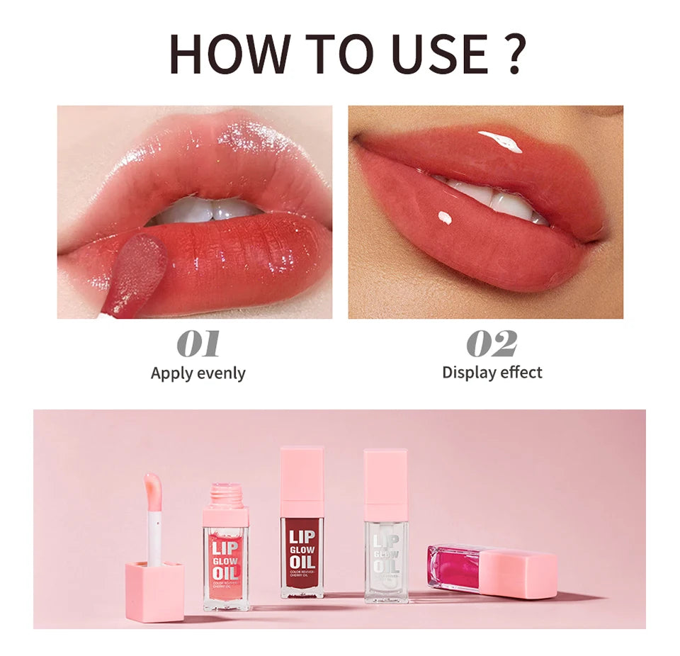 Hydrating Lip Glow Oil for Nourished and Shiny Lips - 14