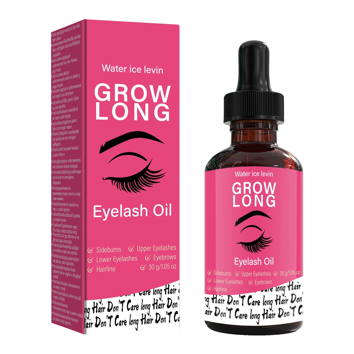 Eyelash and Eyebrow Growth Serum Nourishing Lash Enhancer Oil 30g - 7