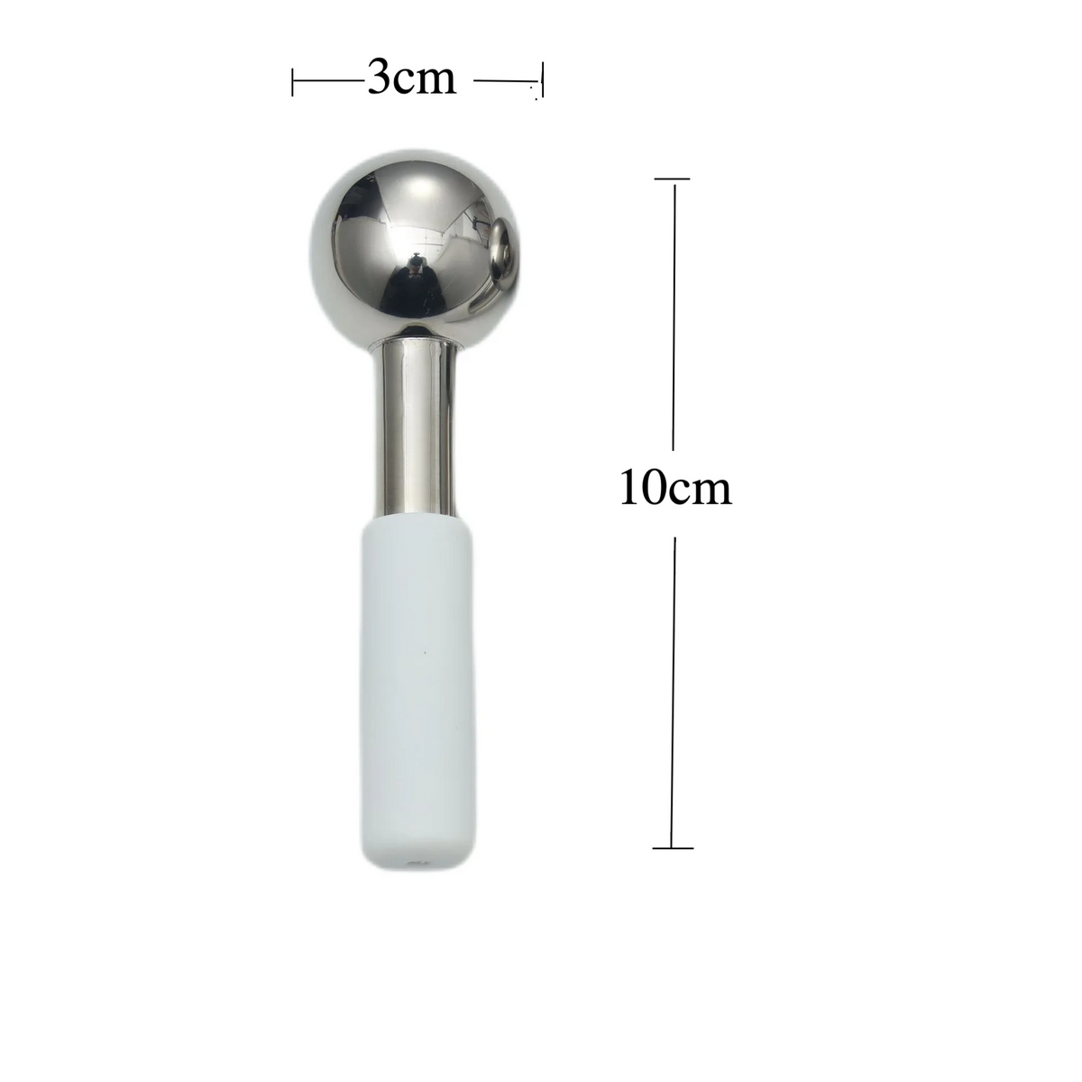 Stainless Steel Cooling Ice Globes for Facial Massage