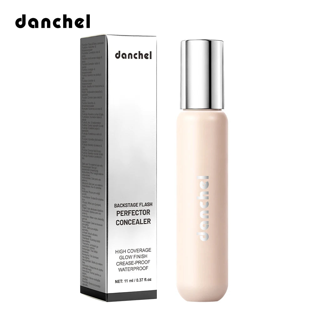 Full Coverage Waterproof Liquid Concealer for Dark Circles and Blemishes