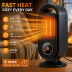 Portable PTC Ceramic Desktop Heater for Home and Office