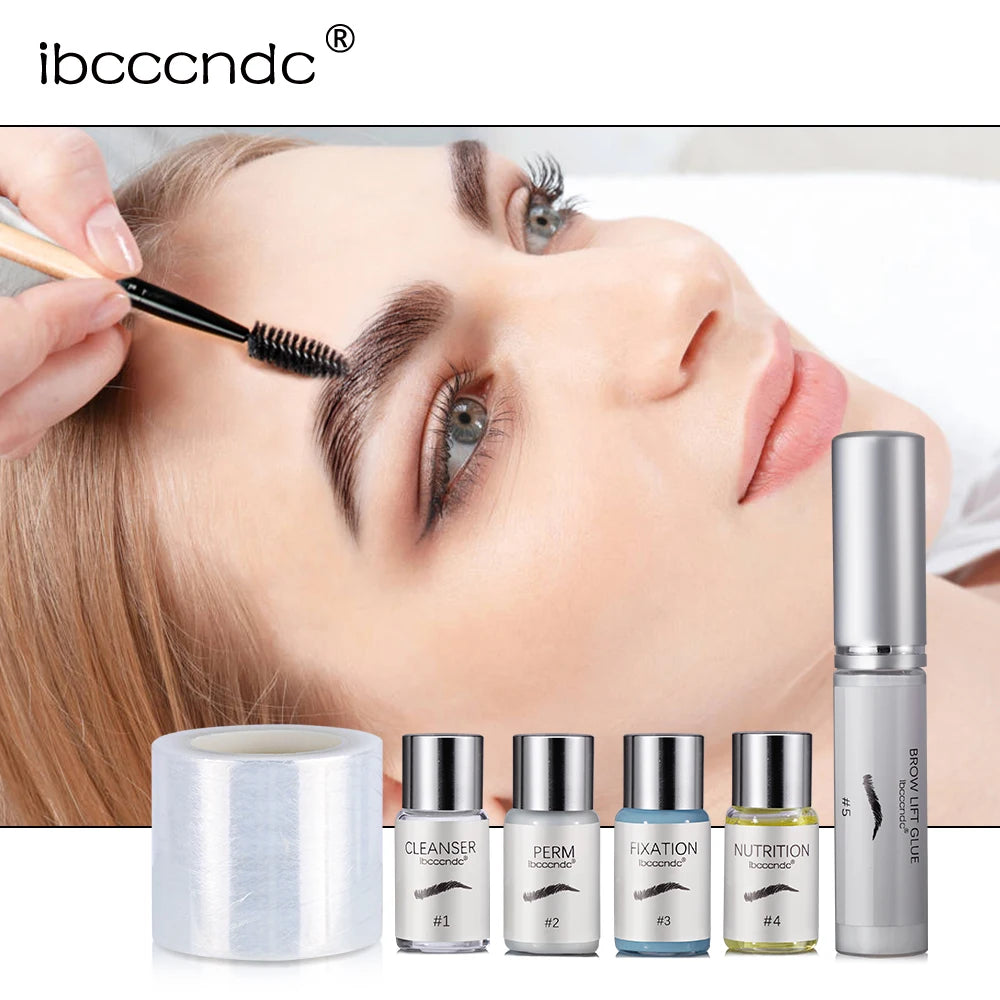 Professional Brow Lamination Kit for DIY Eyebrow Shaping and Setting