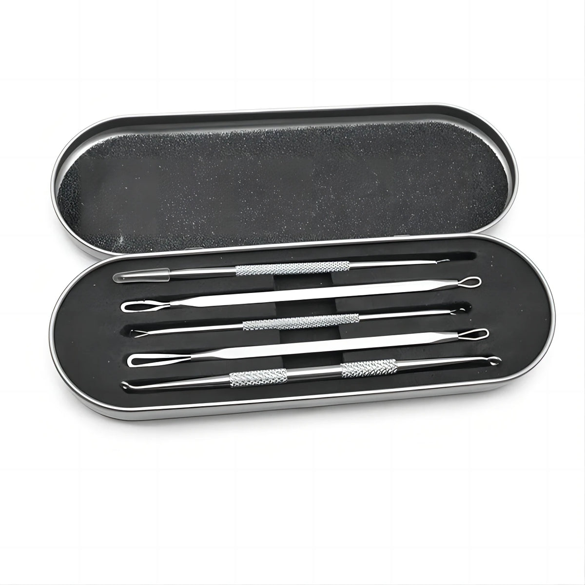 Professional Stainless Steel Blackhead and Pimple Extractor Tool Kit