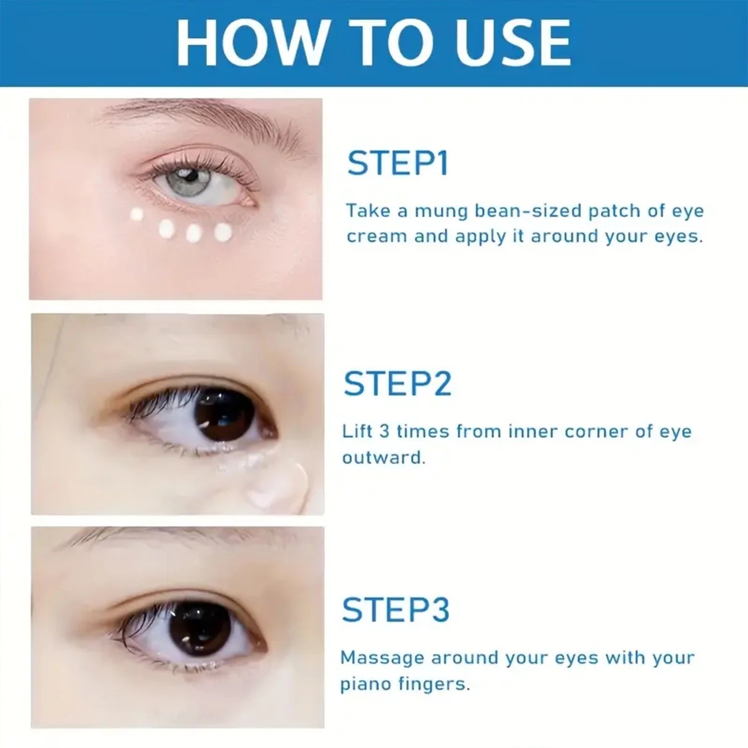 Magnesium Eye Cream Instant Lifting Firming and Anti Aging Treatment - 6