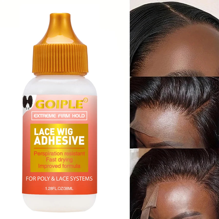 Lace Wig Installation Set with Melting Spray Adhesive Wax and Remover - 20