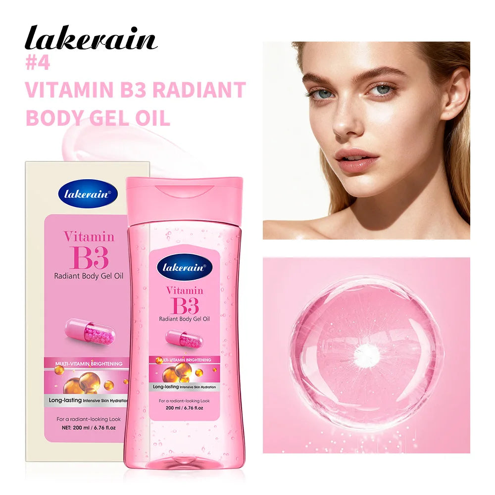 Radiant Cocoa Body Gel Oil for Deep Hydration and Glowing Skin