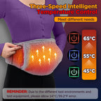 Electric Heated Waist and Hand Warmer Belt for Menstrual Pain Relief