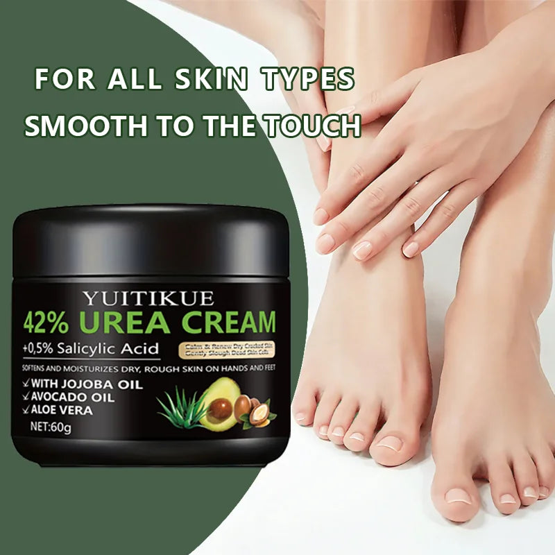 YUITIKUE 42% Urea Foot Cream for Cracked Heels and Dry Skin Repair - 4