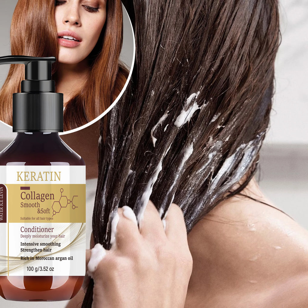 Keratin Collagen Hair Conditioner with Rosemary and Argan Oil 100g