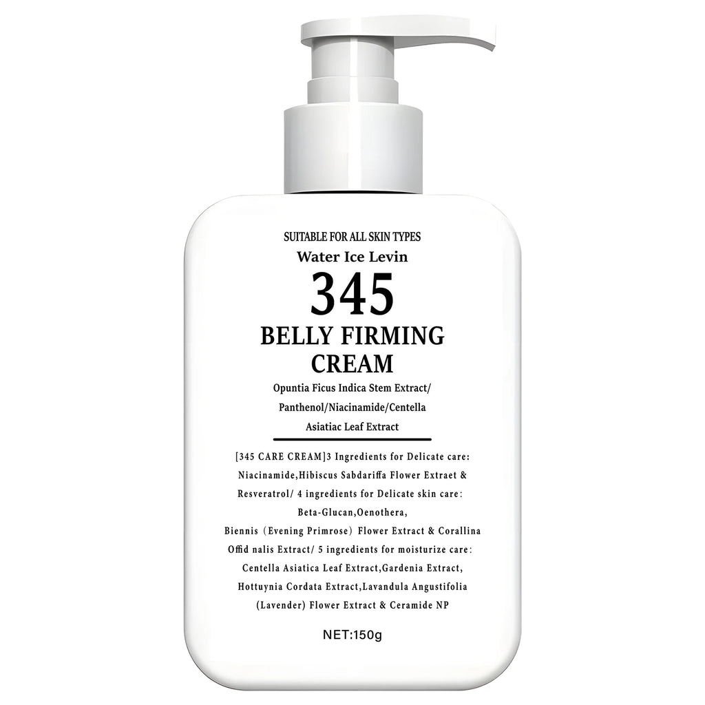 345 Belly Firming Cream Moisturizing Body Lotion with Niacinamide