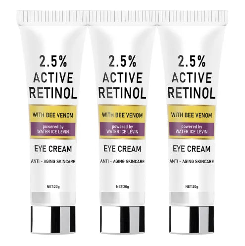 2.5 Percent Retinol Bee Venom Anti Aging Eye Cream for Dark Circles - 6