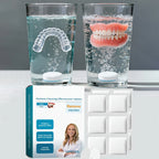 Effervescent Denture Cleaning Tablets for Deep Stain Removal