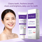 Collagen Whitening Toothpaste for Gum Care and Fresh Breath