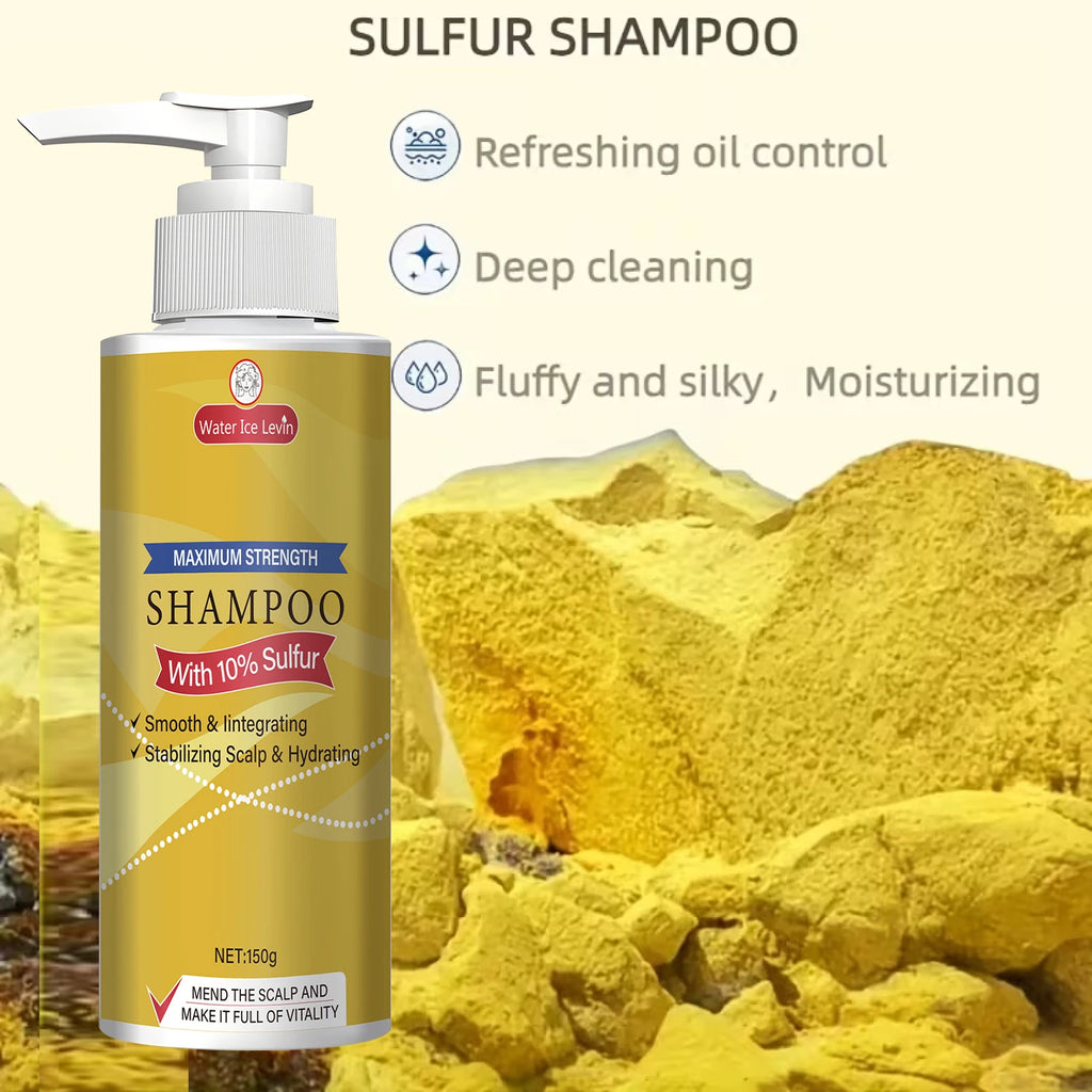10% Sulfur Shampoo for Scalp Stabilization and Hydration 150g