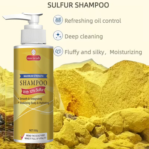 10% Sulfur Shampoo for Scalp Stabilization and Hydration 150g