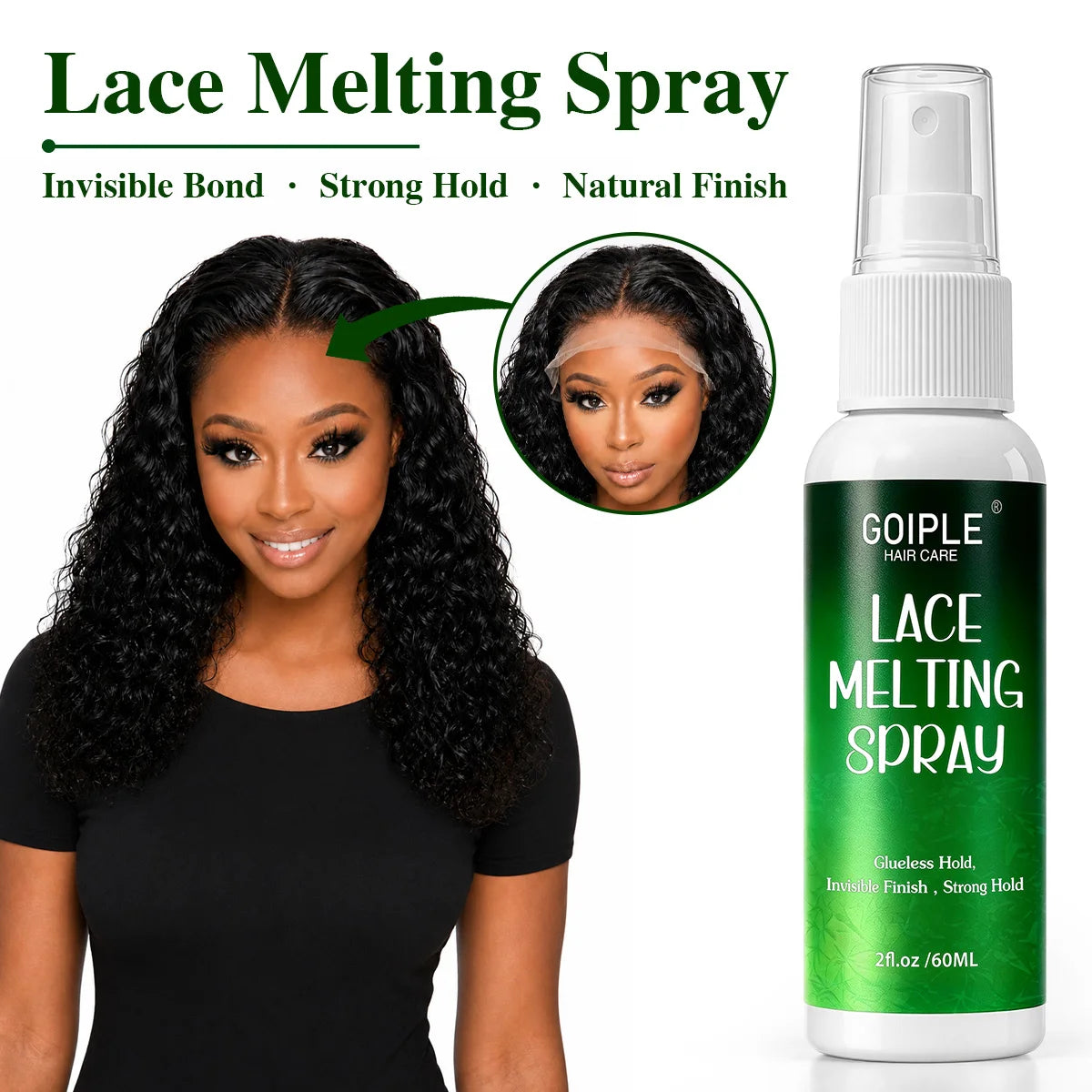 60ml Lace Melting Spray Adhesive for Wigs