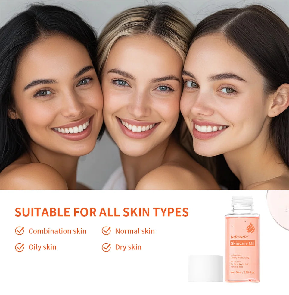 Multipurpose Hydrating Skincare Oil for Face, Body, and Hair