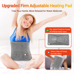 Electric Heating Waist Belt with Adjustable Temperature and Timer