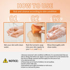Turmeric Kojic Acid Brightening Soap Bar for Face and Body