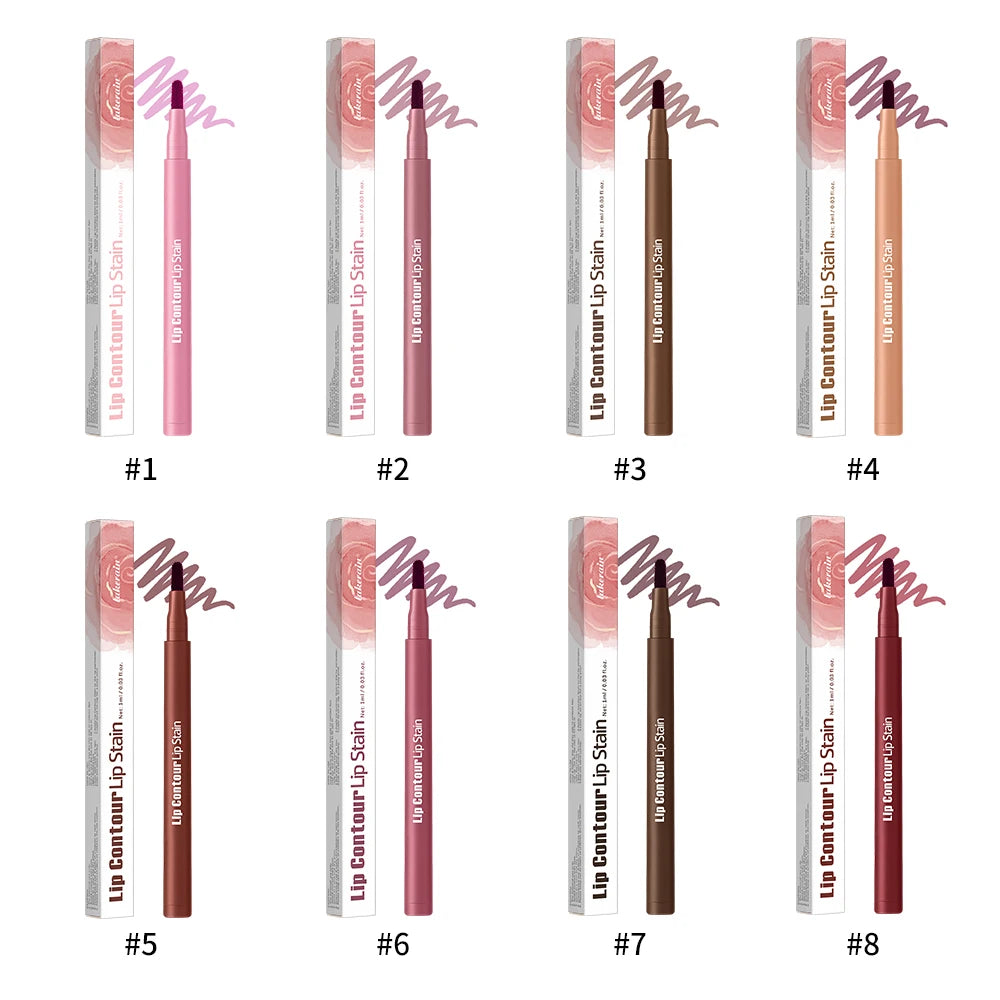Long-Lasting Dual-Ended Lip Contour and Stain Pencil