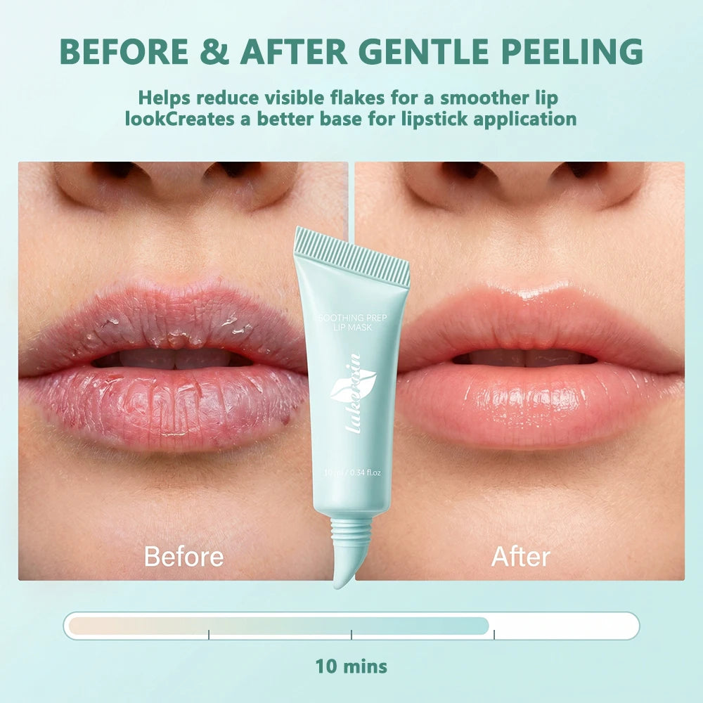 Exfoliating Peel-Off Lip Mask for Hydration and Lip Prep