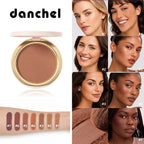 Matte Pressed Powder Bronzer for Face Contouring