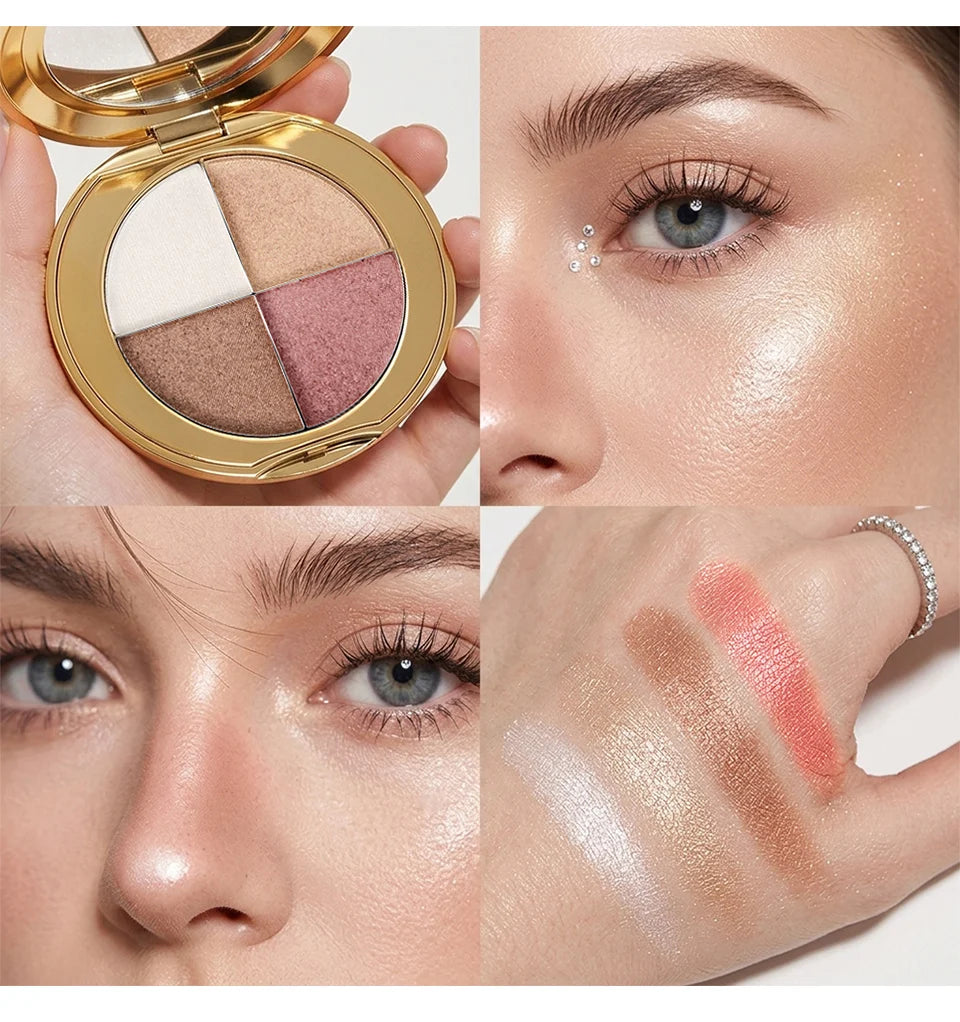 All-in-One Highlighting and Contouring Face Palette - 17