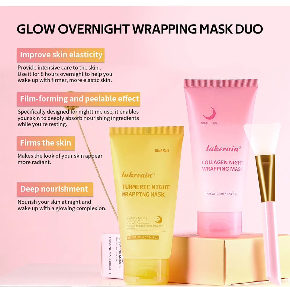 Overnight Peel-Off Face Mask for Firming and Hydration