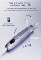 Electric Cordless Nail Drill and Manicure Pedicure Kit