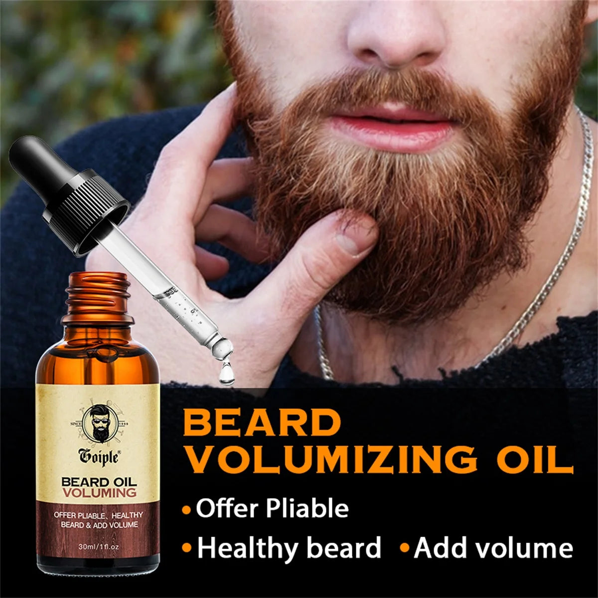 Goiple Beard Growth Oil and Balm Grooming Kit for Men - 3