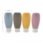 Leak-Proof Silicone Travel Bottles for Toiletries