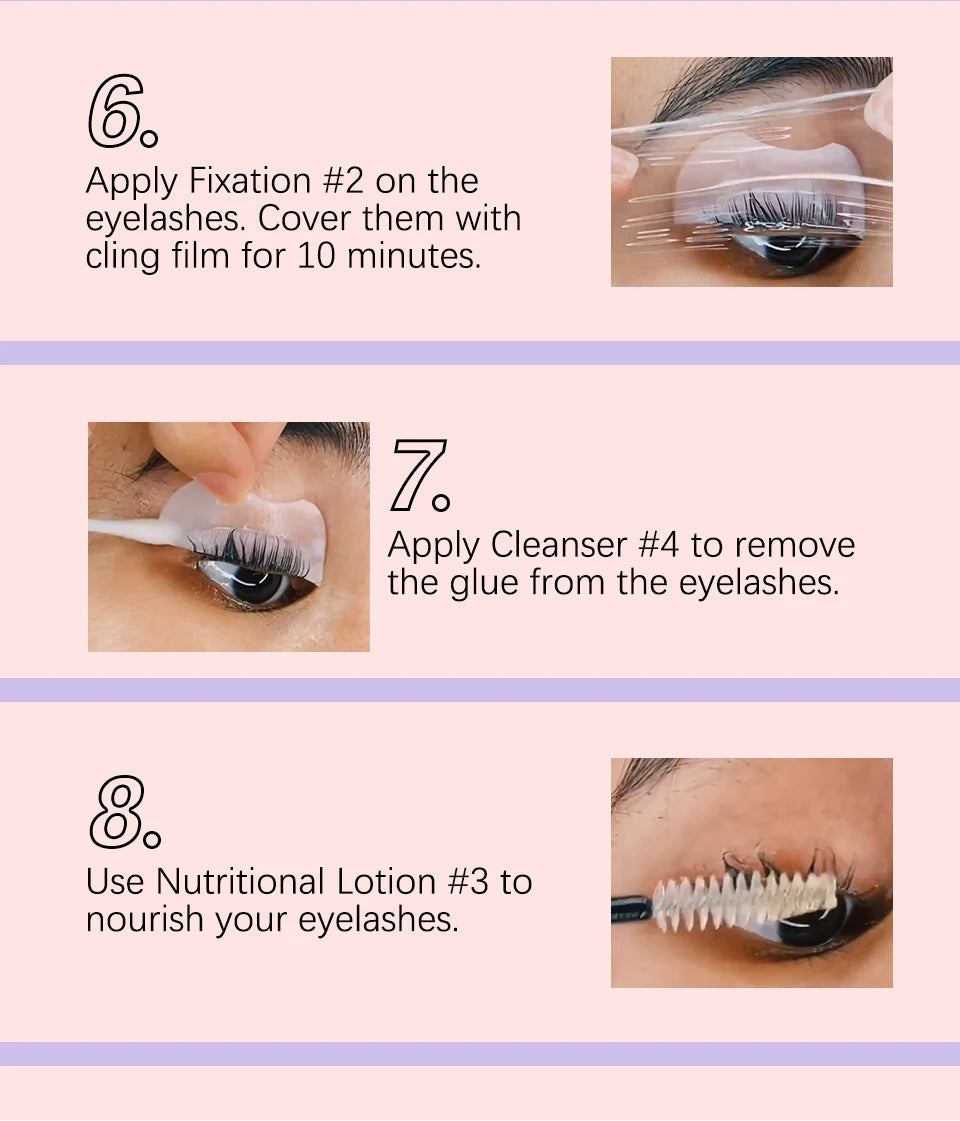 Professional Eyelash Lifting and Curling Perm Kit - 13