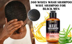 Goiple 360 Wave Shampoo and Strong Hold Hair Pomade Styling Set