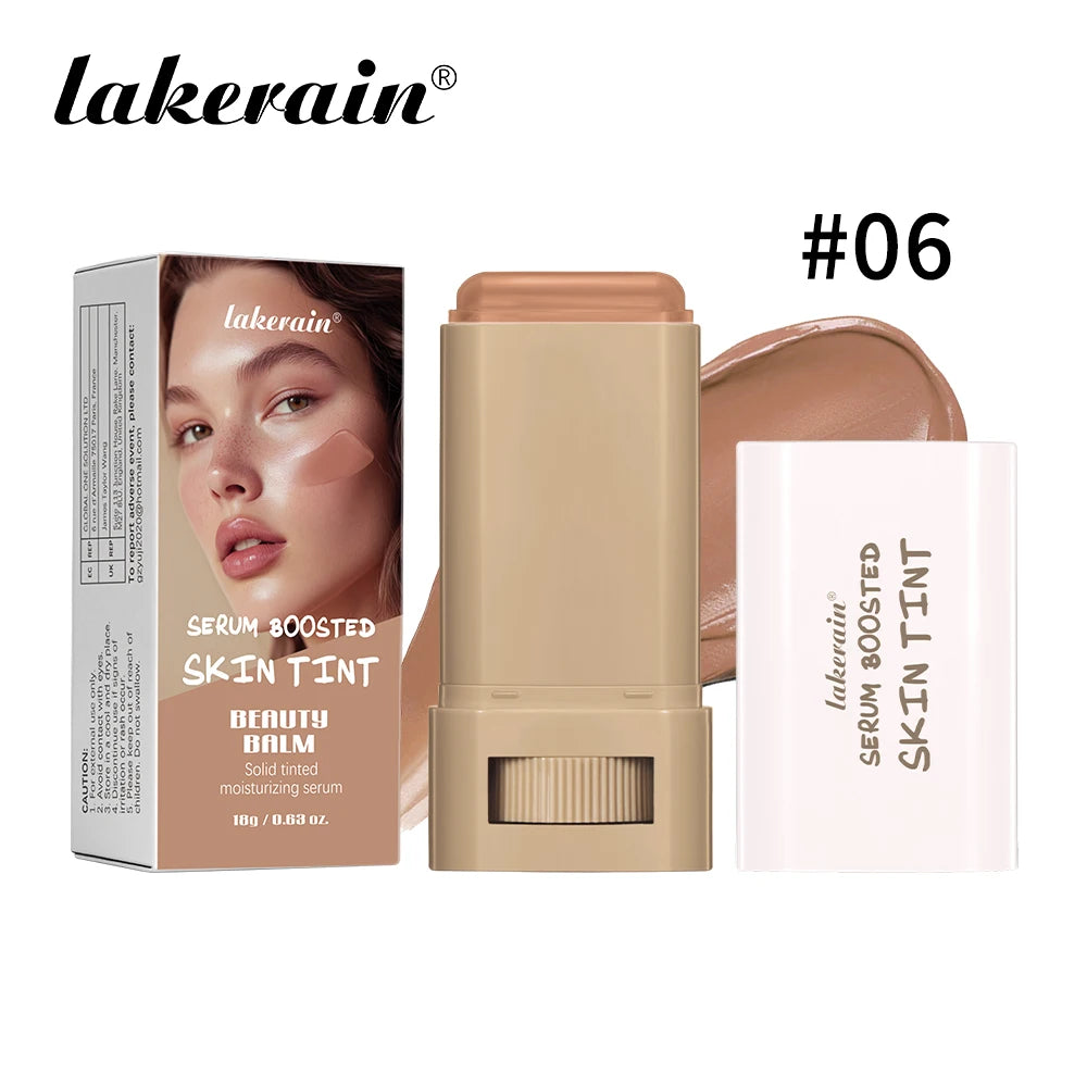 Serum Boosted Skin Tint Foundation Stick for Radiant Glow
