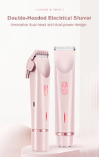 Electric Waterproof Shaver for Women Bikini and Body Hair Removal