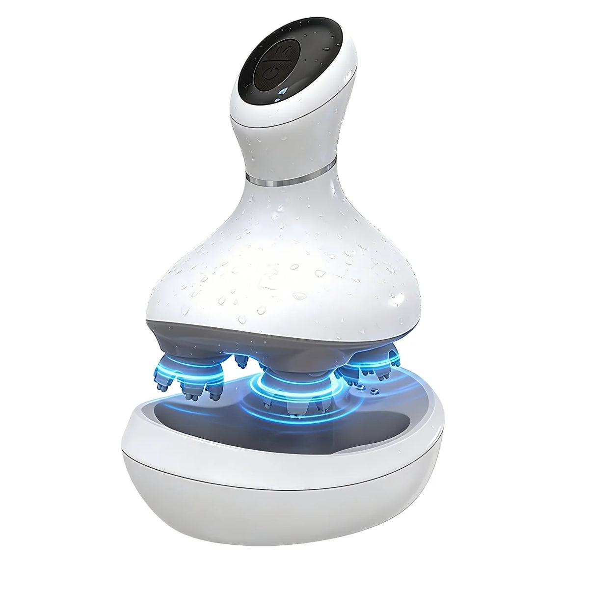 Electric Waterproof Scalp Massager for Stress Relief
