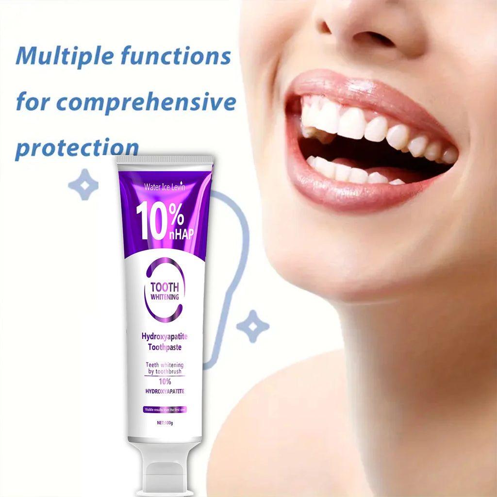 10% Hydroxyapatite Teeth Whitening Toothpaste Dental Care Enamel Repair
