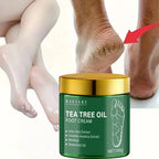 Tea Tree Oil Foot Cream Moisturizer for Dry Cracked Heels and Skin