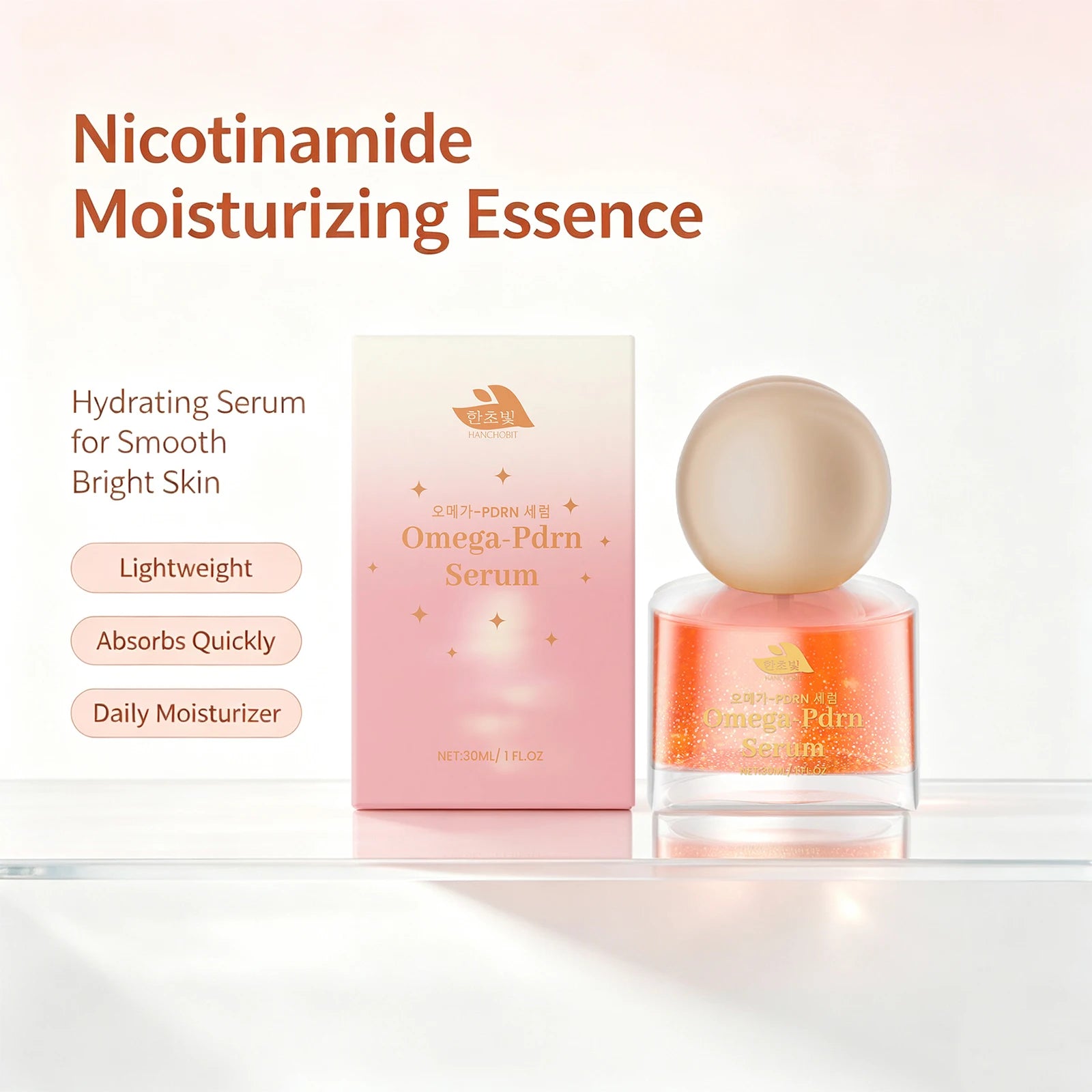 Hydrating Niacinamide Face Serum for Brightening and Skin Repair - 3