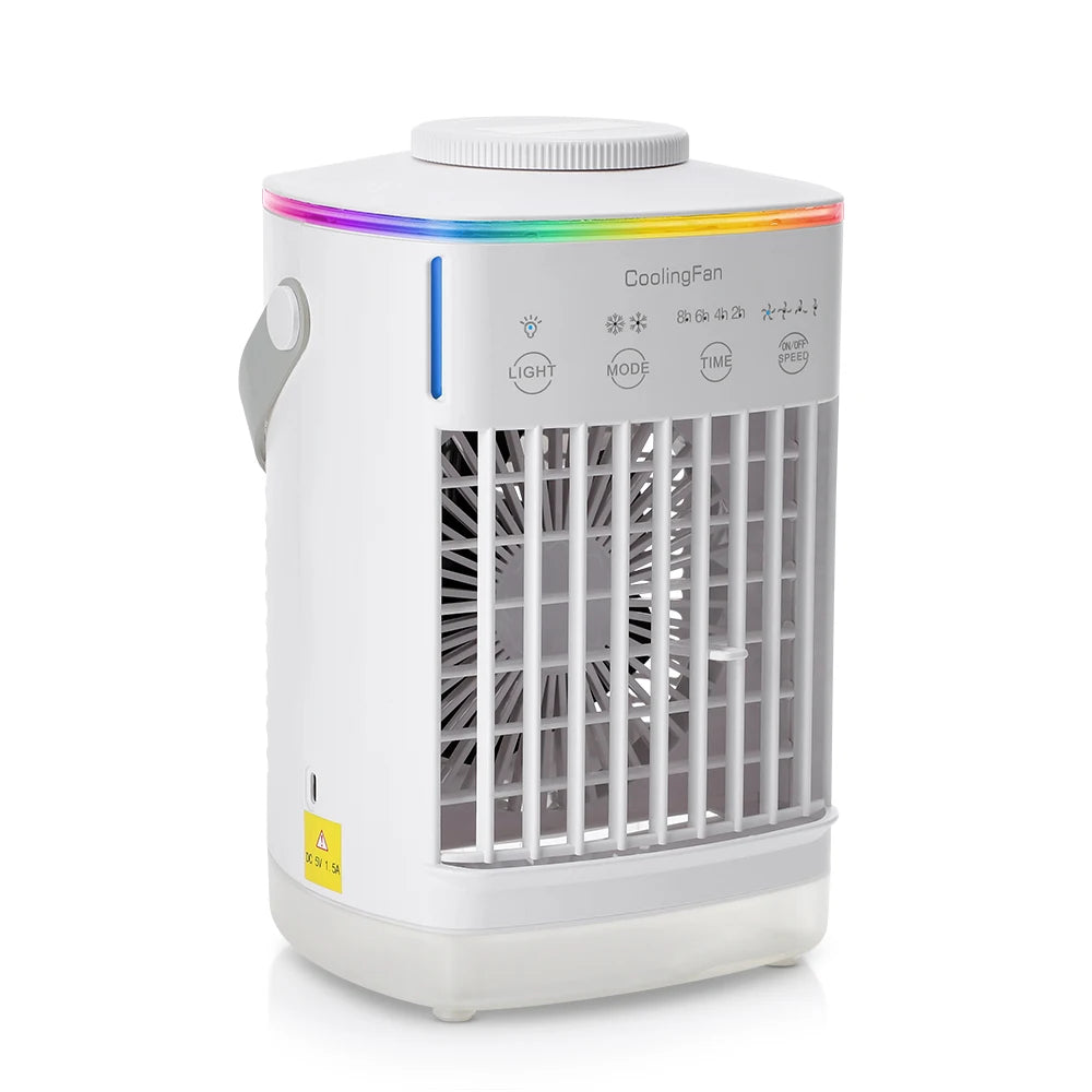 Portable USB Desktop Air Cooler and Humidifier