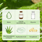 Yuitikue Coconut Oil Hair Removal Cream Moisturizing Body Hair Remover