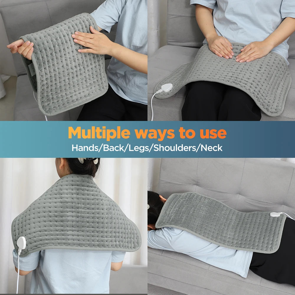 Electric Heating Pad for Body Pain Relief