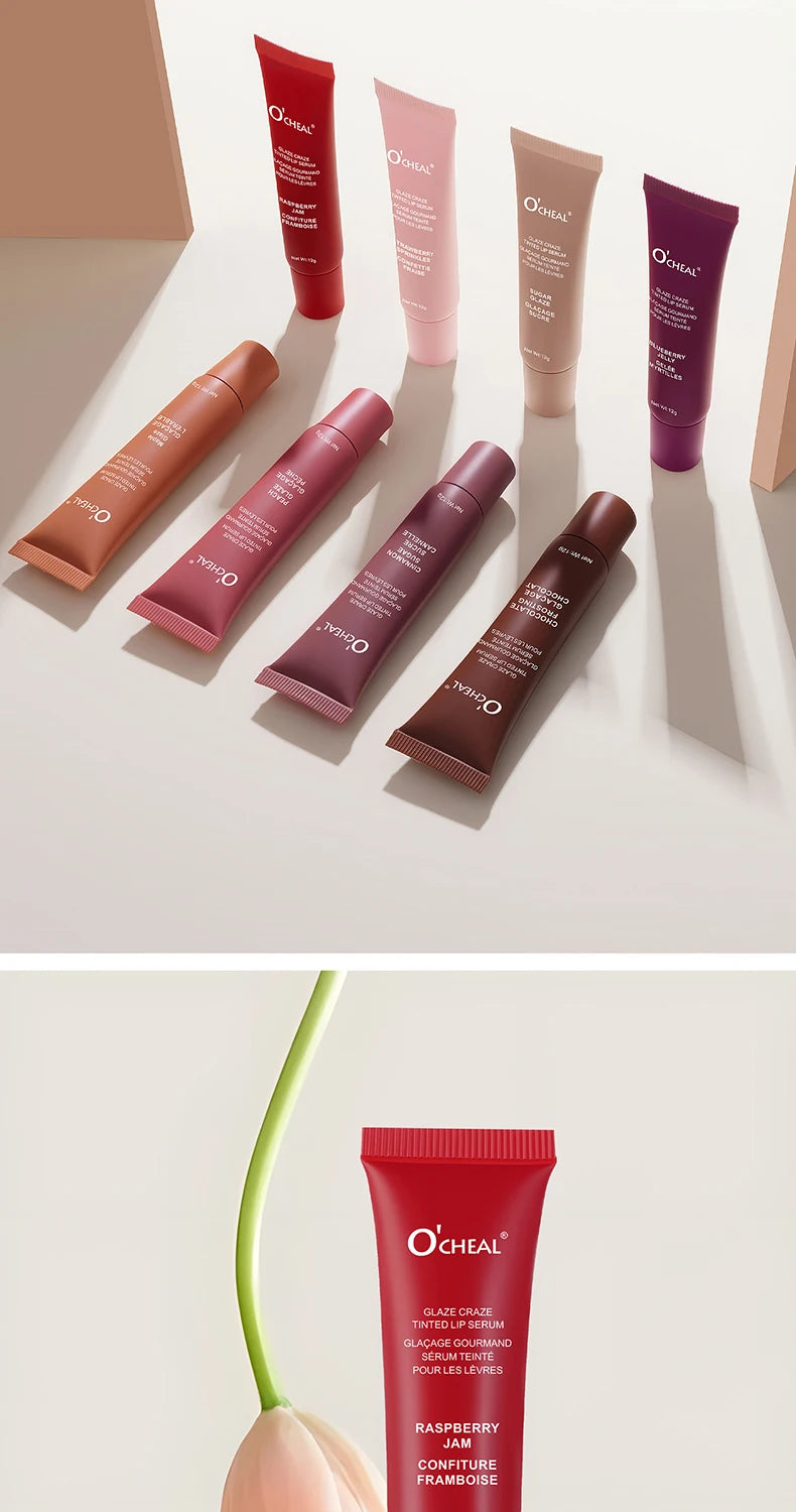 O'Cheal Glaze Tinted Lip Serum Moisturizing Gloss - 19