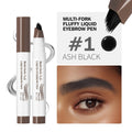 Multi-Fork Liquid Eyebrow Pen for Natural Microblading Effect