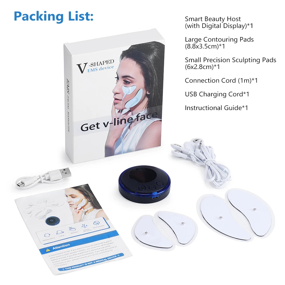 Electric Face and Eye Massager with 8 Modes