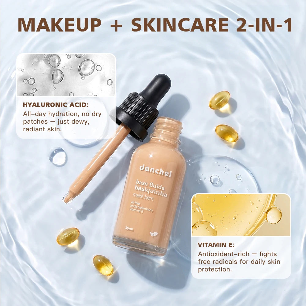 Matte Liquid Foundation for Pore Minimizing and Oil Control