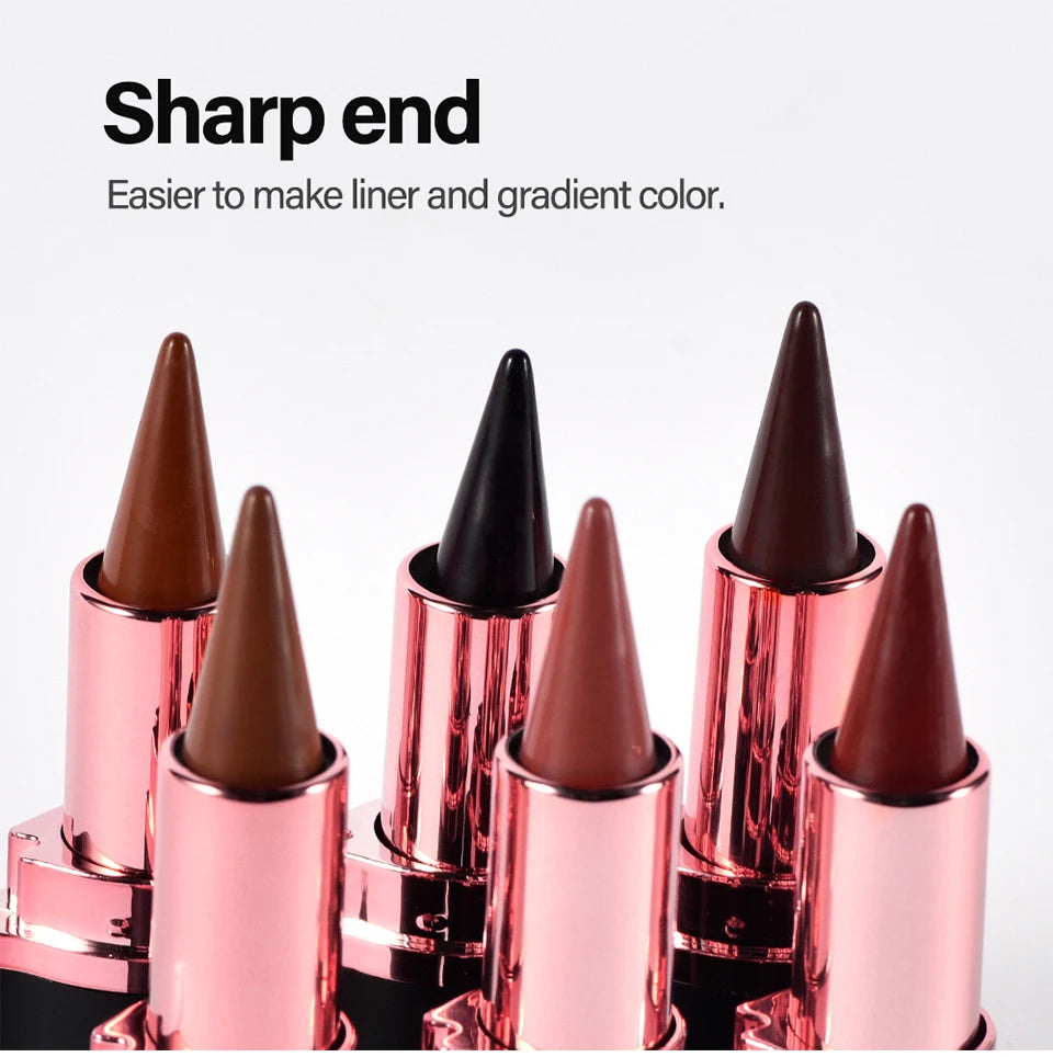 2-in-1 Waterproof Matte Lipstick and Lip Liner - 22