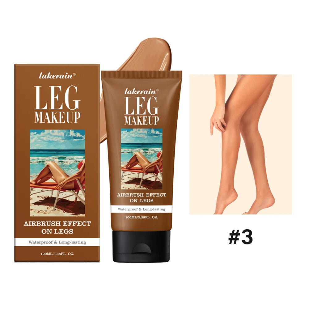 Waterproof Leg Makeup Foundation for Flawless Skin - 18